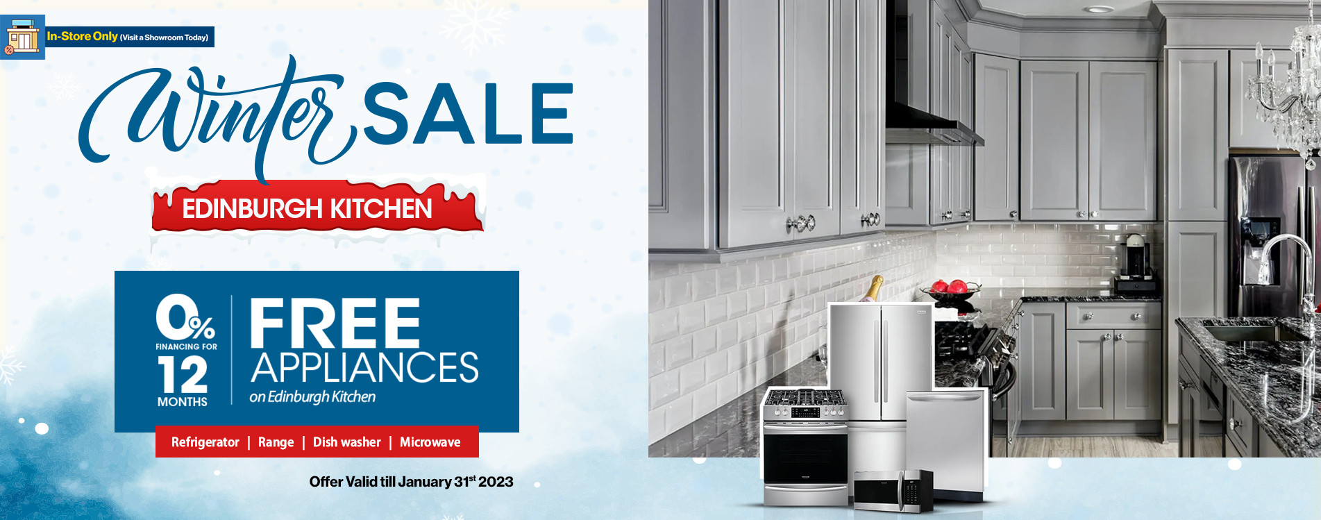 Kitchen Express Kitchens   10 Free Appliances On EDINBURGH Winter Sale 