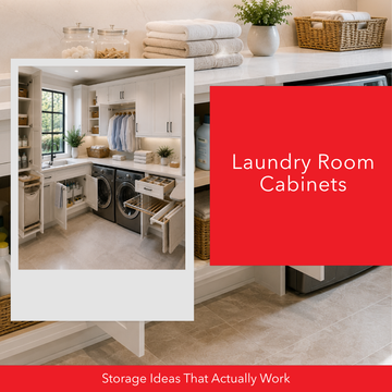 Laundry Room Cabinets: Storage Ideas That Actually Work