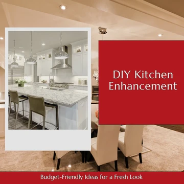 DIY Kitchen Enhancement – Budget-Friendly Ideas for a Fresh Look