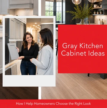 Gray Kitchen Cabinet Ideas: How I Help Homeowners Choose the Right Look