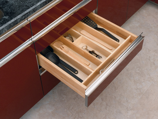 Rev-A-Shelf 4WDKB-1 / Double Knife Block Drawer Insert-Wood