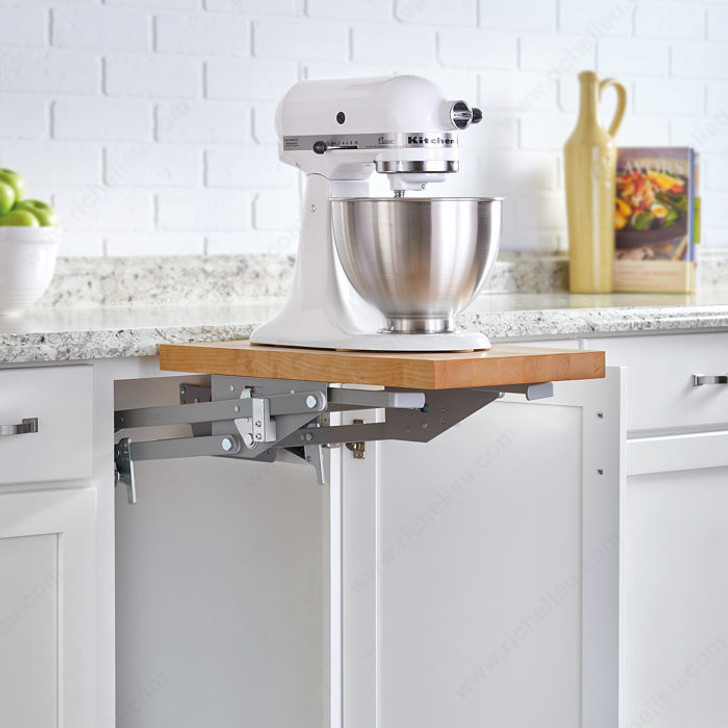 This Heavy-Duty Mixer Lift Lets You Easily Access and Store Your