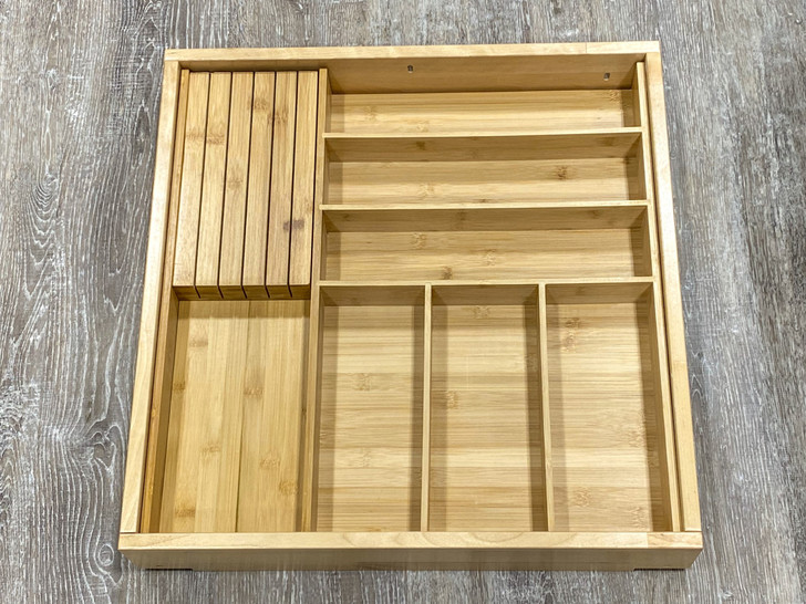 DOKIT-Tuscany Tuscany Drawer Organizer Kit - 25-1/8" W X 19-5/8" D X 2-7/16" H - Bamboo