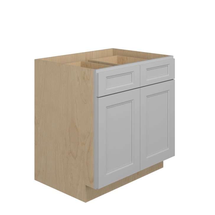 Edinburgh Ready to Assemble 33 in. W x 34.5 in. H x 24 in. D Plywood Base Cabinet in Painted Stratus