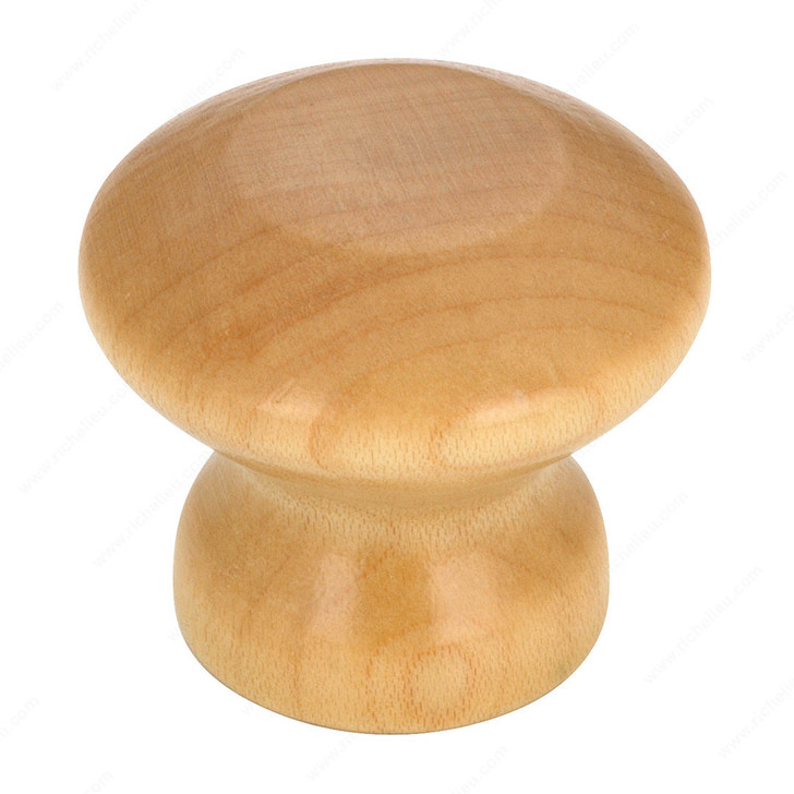 BP138151 Eclectic Natural Maple Wood Knob