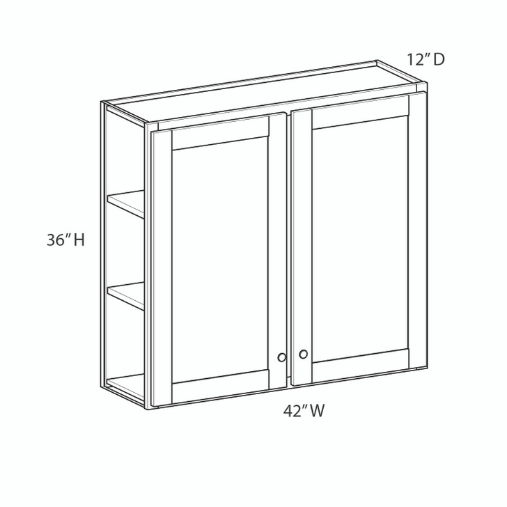 W4236 - BRUNSWICK WALNUT RTA