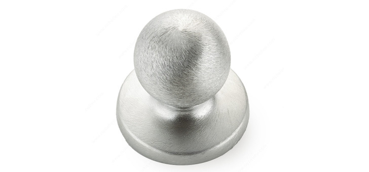 Knob Met.1 1/4"(8/32)Sat.Chr.