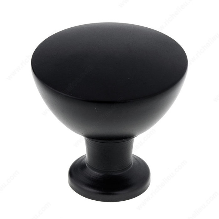 Metal Knob-Black-34Mm-8/32