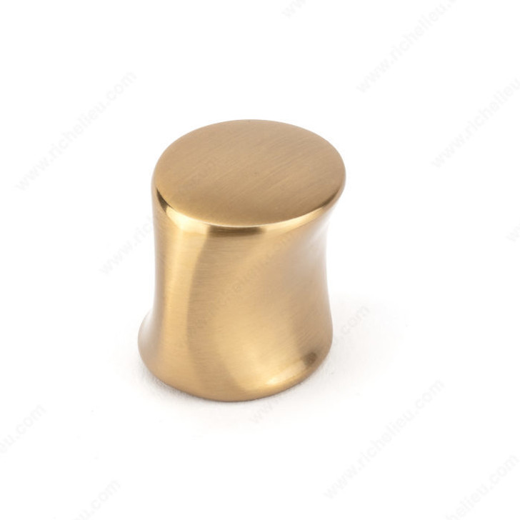 Knob  Metal 30Mm Aurum Brushed Gold