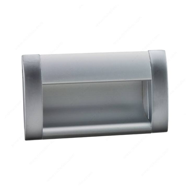 Aluminum Pull-Matte Chrome-64Mm-M4