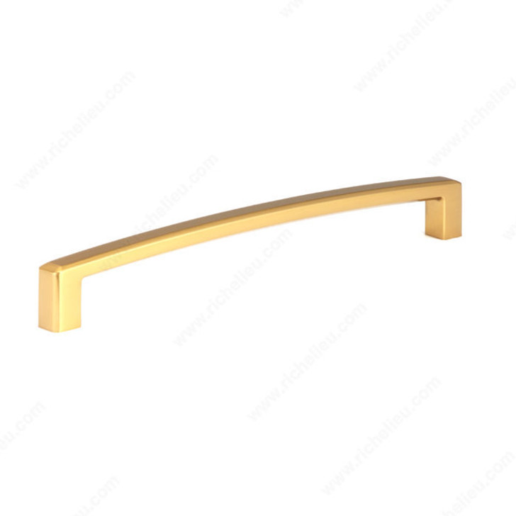 Pull Metal 192Mm Aurum Brushed Gold