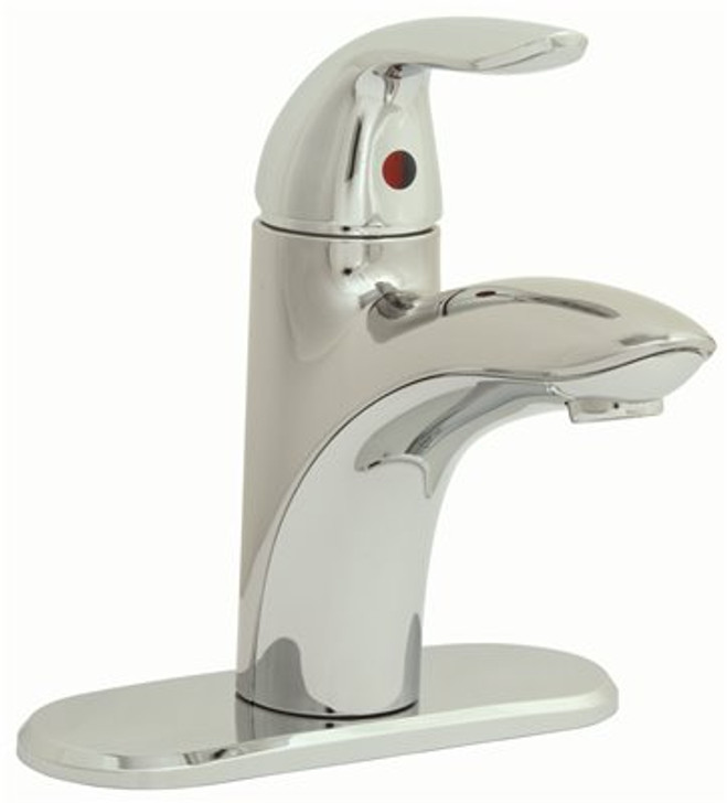 3577646 - PREMIER® WATERFRONT™ LAVATORY FAUCET SINGLE HANDLE, LESS POP-UP, CHROME