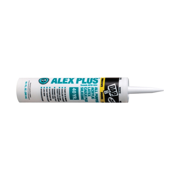 12044 - Caulk Alex Plus White 10.1 oz.