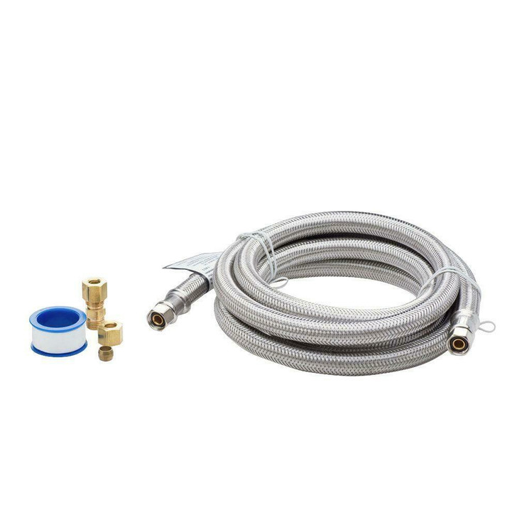 5308815072 - SMART CHOICE - 6 FOOT - BRAIDED STAINLESS - ICE MAKER WATER  LINE - Express Kitchens