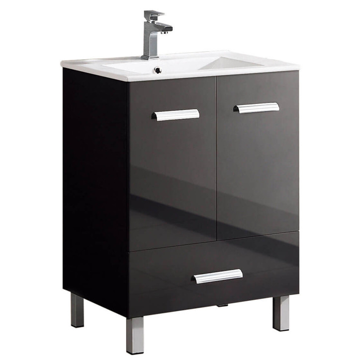 AT2333GR - FINE FIXTURES ATWOOD 24" GRAY VANITY