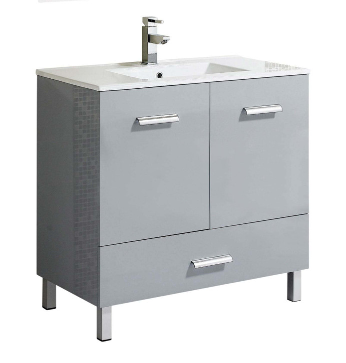 AT3533GR - FINE FIXTURES ATWOOD 35" GRAY VANITY