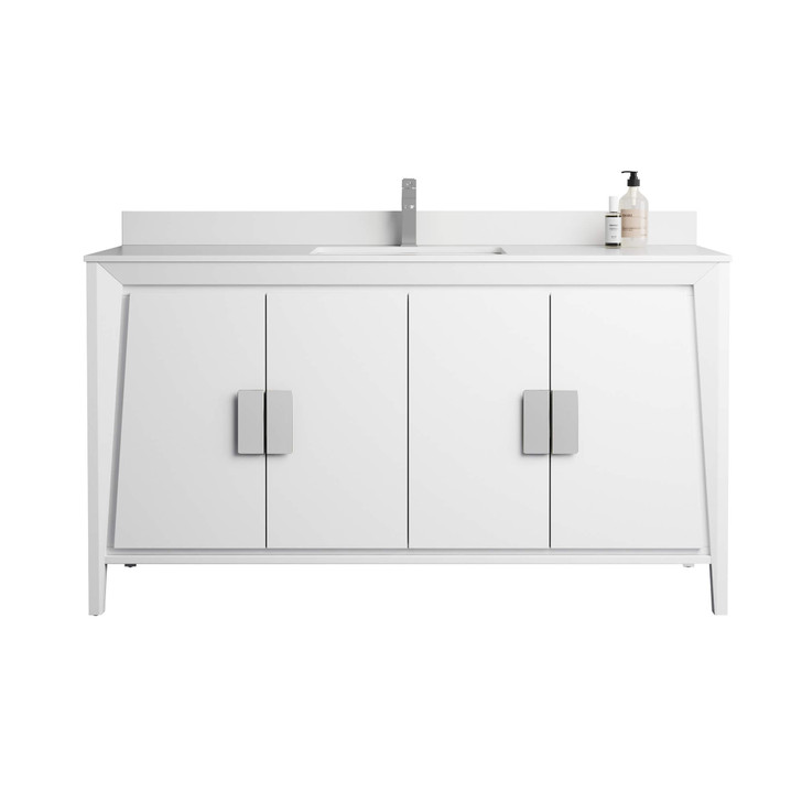 IL60WH - FINE FIXTURES IMPERIAL II 60" WHITE VANITY