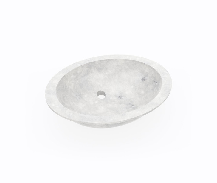 UL-1613 (ICE) - SWANSTONE UNDERMOUNT SMALL OVAL BOWL LAVATORY SINK