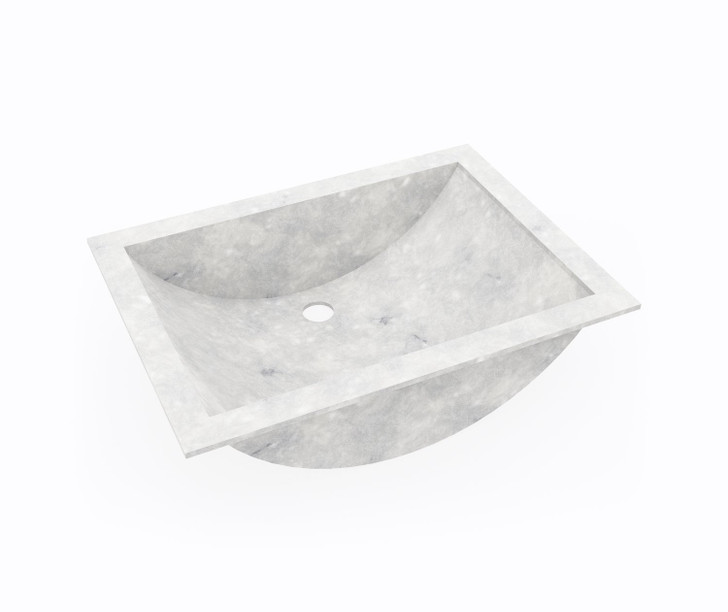 UL-1913 (ICE) - SWANSTONE UNDERMOUNT LARGE OVAL BOWL LAVATORY SINK