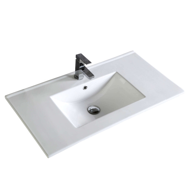 VE3618W - FINE FIXTURES IMPERIAL II 36" WHITE CHINA SINK