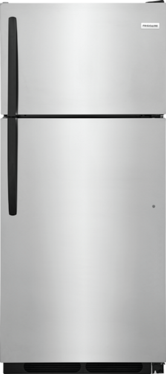 FFHT1621TS - Good 1A FRIGIDAIRE - 28" WIDE TOP FREEZER REFRIGE - 16 CU FT  - E STAR - GLASS SHELVES - STAINLESS STEEL