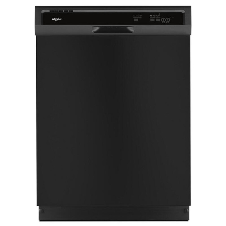 WDF330PAHB - Better 1B WHIRLPOOL - 24" DISHWASHER - BUILT IN - WITH CONTROL PANEL - BLACK