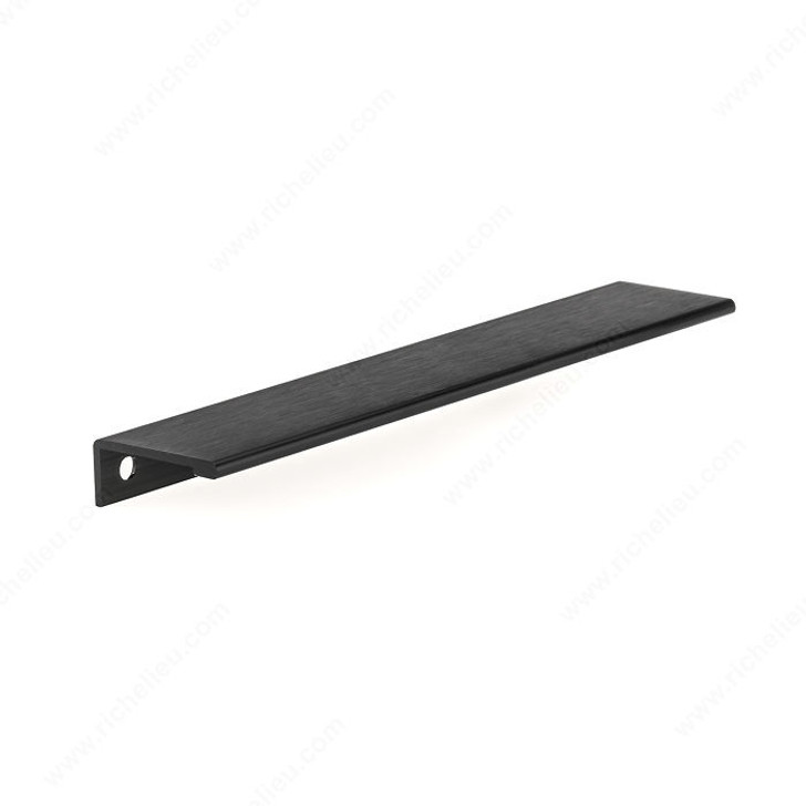 BP9898192990 Aluminum Edge Pull-Brushed Black-192Mm-Ws