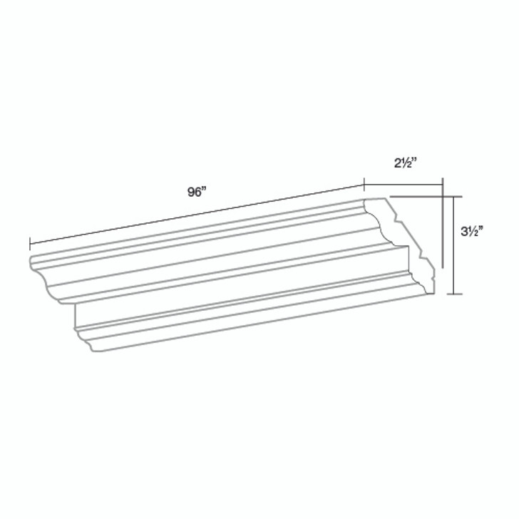 COPENHAGEN RCM4 Royal Crown Molding