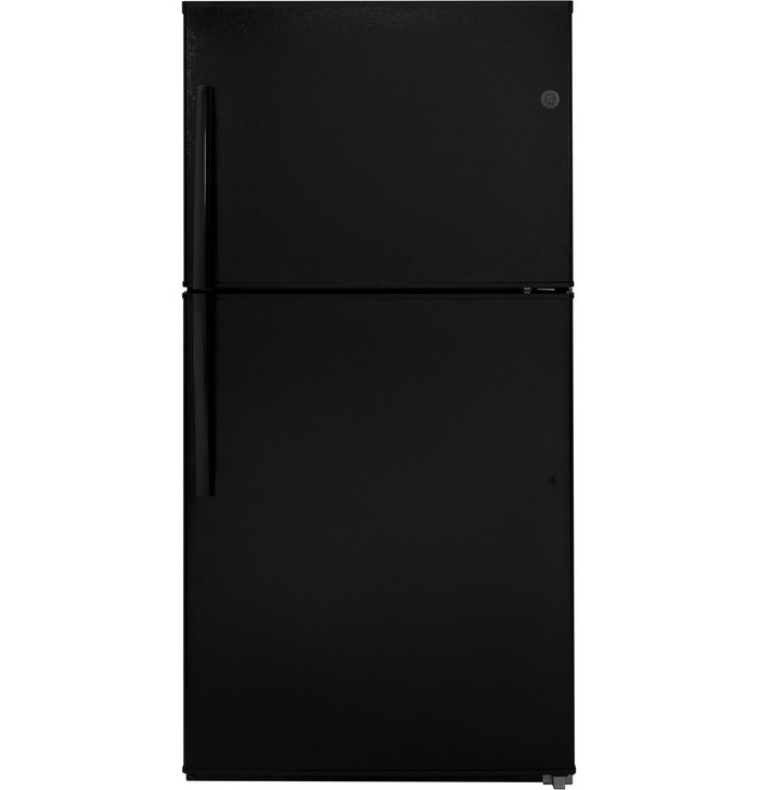 GIE21GTHBB - Black-Color - 21.9TF-G - Ice , H-66.38 X W-32.75 X Depth W/o Door-29 Top Freezers GE