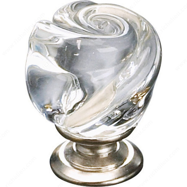 903019511 Traditional Murano Glass and Metal Knob