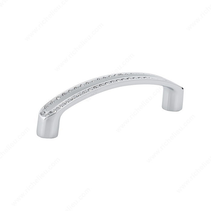 BP272709614001 Contemporary Crystal and Metal Pull