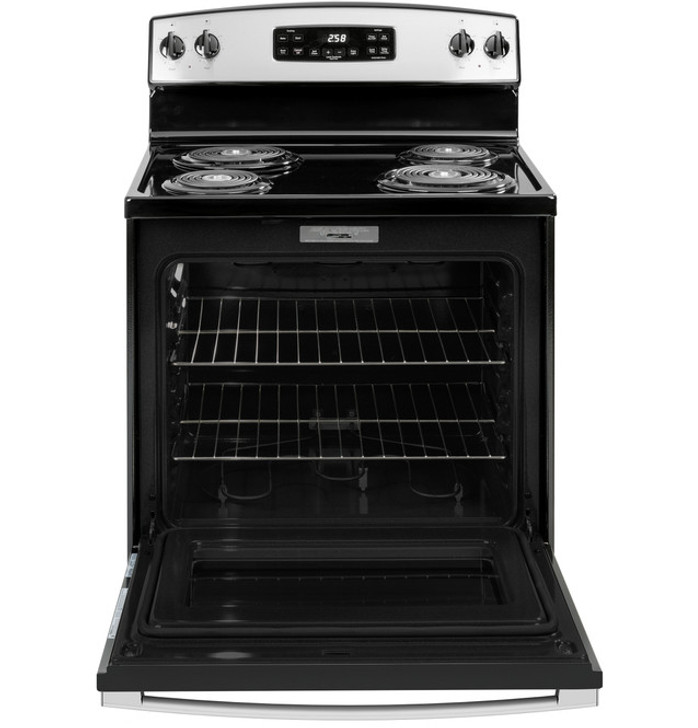 JB258RTSS - GE® 30" Free-Standing Self-Clean Electric Range