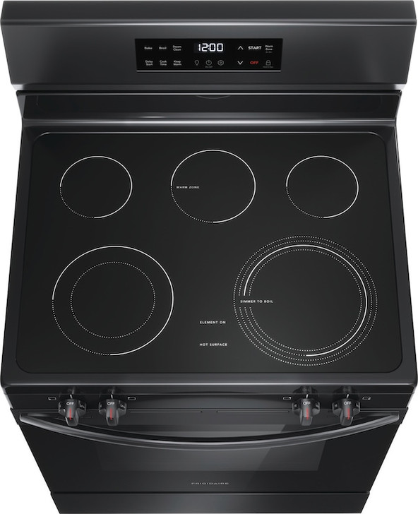 FCRE3062AB - Frigidaire 30" Electric Range with Steam Clean