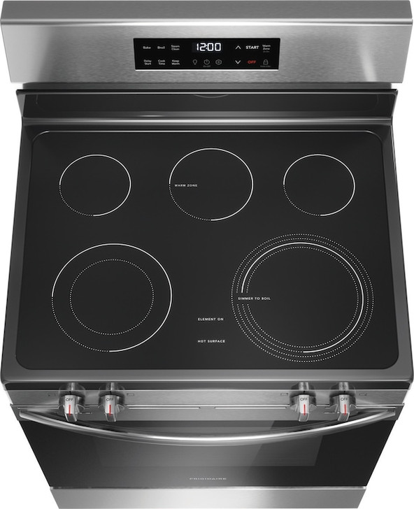 FCRE3062AS - Frigidaire 30" Electric Range with Steam Clean