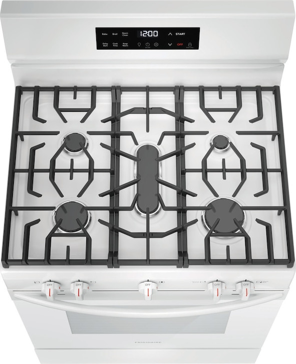 FCRG3062AW - Frigidaire 30" Gas Range with Steam Clean