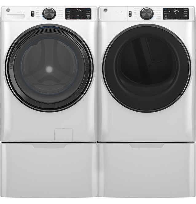 GFW655SSVWW - GE® ENERGY STAR® 5.0 cu. ft. Capacity Smart Front