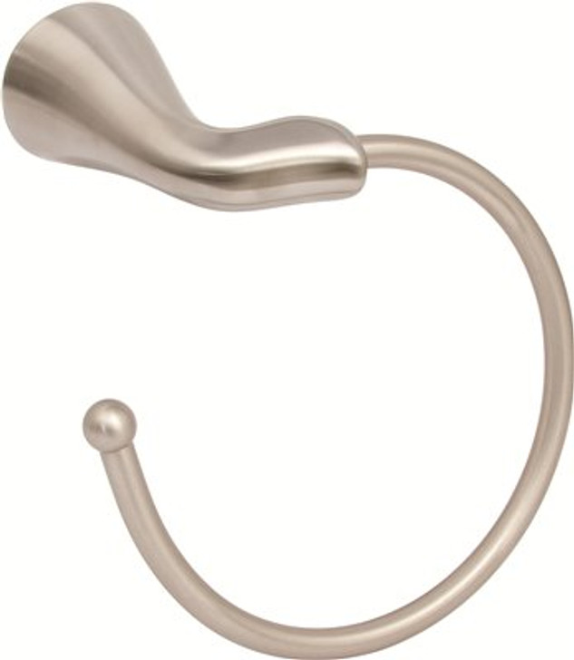 3558081 Premier Creswell Towel Ring In Brushed Nickel