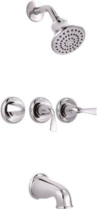 3552602 Premier Sanibel 3-Handle 1- -Spray Tub And Shower Faucet In Chrome (Valve Included)