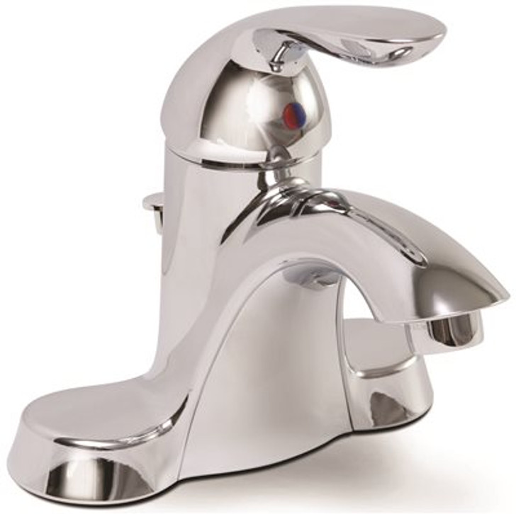 3577620 - PREMIER® WATERFRONT™ LAVATORY FAUCET WITH SINGLE HANDLE AND 50/50 POP-UP, CHROME, LEAD FREE