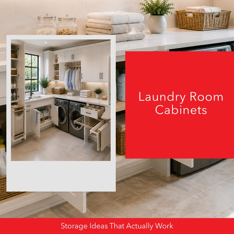 Laundry Room Cabinets: Storage Ideas That Actually Work
