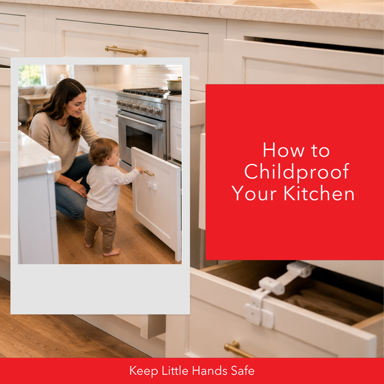 How to Childproof Your Kitchen Cabinets and Drawers