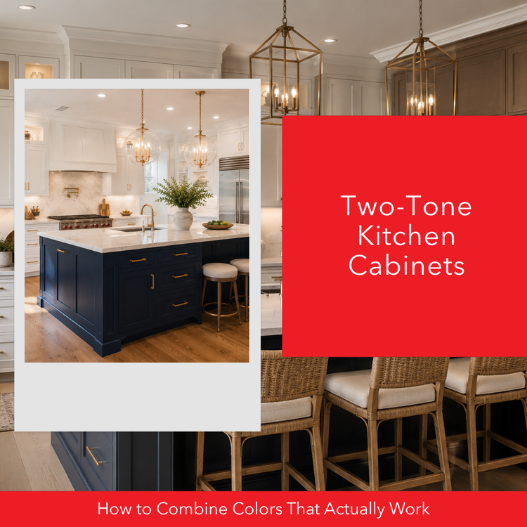 Two-Tone Kitchen Cabinets: How to Combine Colors That Actually Work