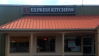 Orange Showroom Express Kitchens