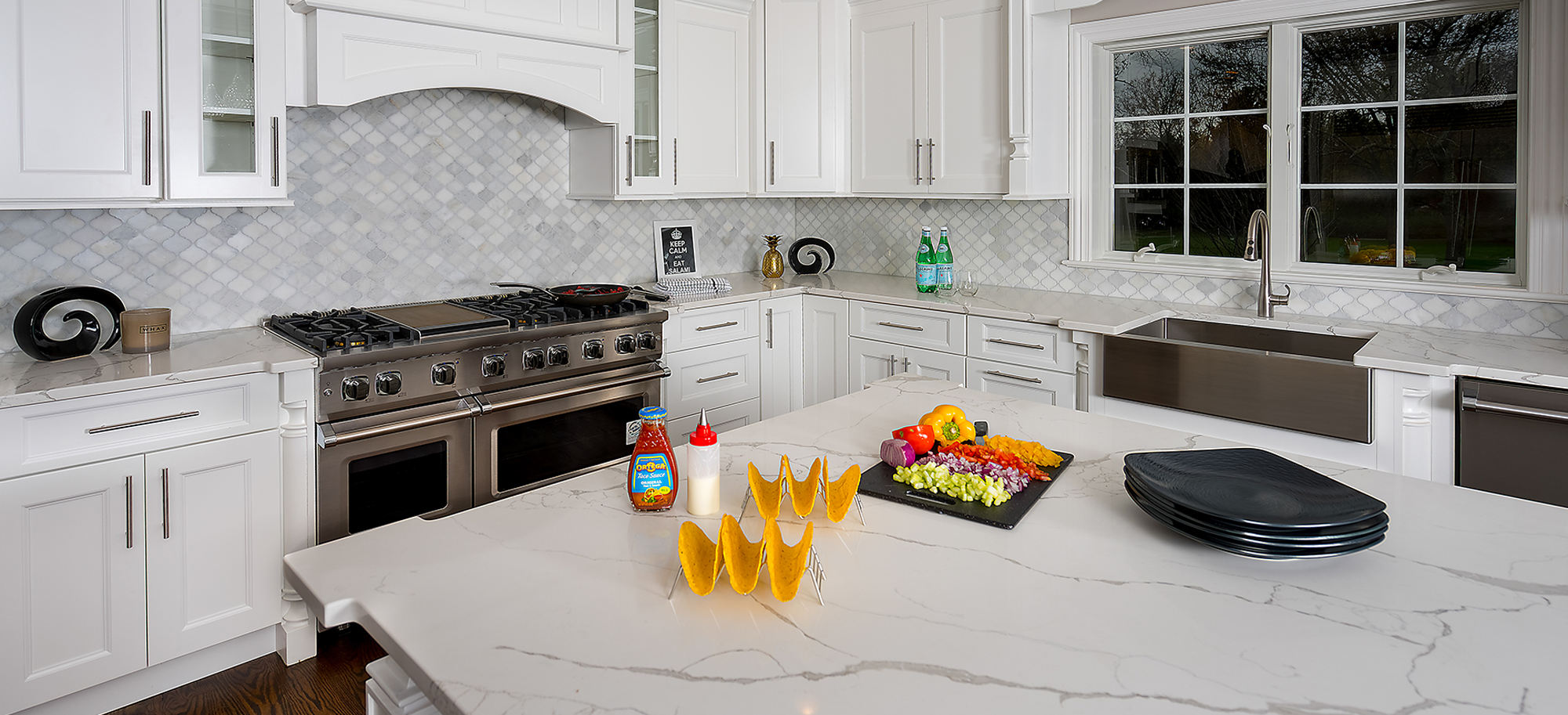 Can you put hot pans on quartz countertops? - Kitchen Express NC