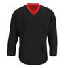 Troy Hockey Reversible Junior Hockey Jersey - Black, Red
