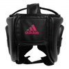 Adidas Super Pro Boxing Training Headgear - Black, Red