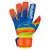 Reusch Prisma STF S1 FS Soccer Goalie Gloves - Orange, Blue, Yellow
