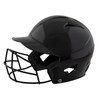 Champro HX Rookie Baseball Helmet w/Facemask; Uncoated 