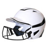 Champro HX Rise Pro Fastpitch Softball Batting Helmet with Facemask - Two Tone Colors