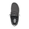 Hey Dude Wally Hey2O Mesh Men's Slip-On Shoes - Black, Monument Grey